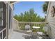 Outdoor balcony with seating and views of the surrounding trees and sky at 1634 Live Oak Park, Seabrook Island, SC 29455