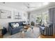 Inviting living room with stylish furniture and natural light at 1634 Live Oak Park, Seabrook Island, SC 29455