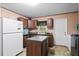 Cozy kitchen with center island, and neutral cabinets at 1671 Dawson Branch Rd, Summerville, SC 29483
