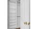 Organized closet features adjustable shelves and hanging rods for efficient storage solutions at 1703 Dotterers Run, Charleston, SC 29414