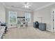 Bright bedroom with two windows, desk, and crafting area at 1720 Bowline Dr, Mount Pleasant, SC 29466