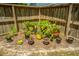 Backyard featuring garden at 2016 Wild Flower Ln, Charleston, SC 29414