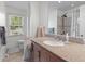 Bathroom featuring vanity and a window at 2045 Vestry Dr, Charleston, SC 29414