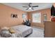 Bedroom featuring a bed, desk and neutral decor at 2045 Vestry Dr, Charleston, SC 29414