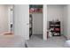 View of bedroom closet with shelves, storage, and light gray carpet at 2045 Vestry Dr, Charleston, SC 29414