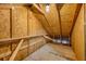 Spacious unfinished attic ready to be converted into a usable space at 214 Center Hill Ct, Summerville, SC 29485