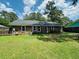 View of the backyard with fenced perimeter at 214 Four Iron Dr, Summerville, SC 29483