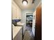 View of the laundry room leading to the dining room, featuring a dining table at 214 Four Iron Dr, Summerville, SC 29483