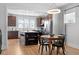 Beautiful kitchen with a central island, wood cabinets, and stainless steel appliances at 220 Garden Gate Way, Summerville, SC 29486