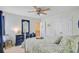 Bedroom features a ceiling fan, a window and natural light at 230 Sweet Alyssum Dr, Ladson, SC 29456