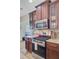 A kitchen featuring stainless steel appliances, granite countertops, and custom cabinets at 230 Sweet Alyssum Dr, Ladson, SC 29456