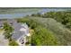 An aerial view showing nearby waterway and lush landscape surrounding complex at 2333 Tall Sail Dr # G 607, Charleston, SC 29414