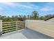 A spacious outdoor balcony offers ample light and an ideal space to relax in the fresh air at 2333 Tall Sail Dr # G 607, Charleston, SC 29414