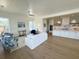 Inviting living room with bright lighting, modern furnishings, and open layout at 305 Matilda St, Edisto Beach, SC 29438