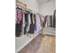 Walk-in closet with organized shelving and plenty of storage space for clothing at 308 Legendres Dr, Goose Creek, SC 29445