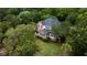 Aerial view of stunning home surrounded by lush greenery and landscaping at 3331 Cottonfield Dr, Mount Pleasant, SC 29466