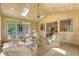 Bright sunroom with wood ceiling, many windows, and comfortable seating, perfect for relaxation at 3331 Cottonfield Dr, Mount Pleasant, SC 29466