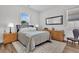 Bedroom with an area rug, window, and a bed at 3529 Habenaria Rd # 33, Mount Pleasant, SC 29466