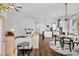 Spacious open-concept living area blending the kitchen, dining, and seating areas, creating an inviting atmosphere at 3529 Habenaria Rd # 33, Mount Pleasant, SC 29466