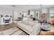 Bright open-concept living space, seamlessly connects to the kitchen and dining areas, complete with modern decor at 3529 Habenaria Rd # 33, Mount Pleasant, SC 29466