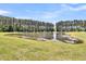 Scenic pond surrounded by green grass and trees, perfect for relaxing by the water at 3529 Habenaria Rd # 33, Mount Pleasant, SC 29466