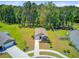 Beautiful home featuring a well-maintained lawn, a fenced backyard, and an attached single-car garage at 407 Spruce Ivy St, Moncks Corner, SC 29461