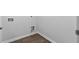 A laundry room with gray walls, wood flooring, and hookups at 407 Spruce Ivy St, Moncks Corner, SC 29461
