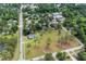 Aerial view of neighborhood showcasing tree lined streets and community amenities at 408 N Palmetto St, Summerville, SC 29483