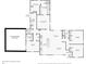 Detailed floor plan showcasing layout of the home, including bedrooms, bathrooms, kitchen, and living areas at 408 N Palmetto St, Summerville, SC 29483