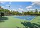 Scenic tennis courts with well-manicured landscaping, providing an ideal setting for active recreation at 408 N Palmetto St, Summerville, SC 29483