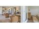 Open-concept area with an inviting living room that flows into the kitchen and bedroom at 416 Mistflower Ln, Moncks Corner, SC 29461