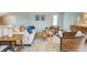 Bright living area showcasing a comfortable sofa, side tables, and natural light at 416 Mistflower Ln, Moncks Corner, SC 29461