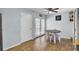 Kitchen with room for table and chairs, and features an exterior door at 4662 Nibbs Ln, North Charleston, SC 29418