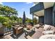 Comfortable deck with furnishings and outdoor entertaining space at 4943 Green Dolphin Way, Kiawah Island, SC 29455
