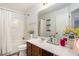 Bathroom featuring a tub/shower combination and vanity providing ample storage space at 4987 Ballantine Dr, Summerville, SC 29485