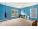 Bedroom with a punching bag and a large window providing ample natural light at 4987 Ballantine Dr, Summerville, SC 29485