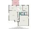 Main level floor plan featuring living room, kitchen, dining area, and garage at 4987 Ballantine Dr, Summerville, SC 29485