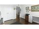 This office features great natural light and a view to the bedroom and closet at 627 Chigwell Springs Ln, Summerville, SC 29486