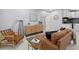 Inviting living space featuring modern furnishings, decor, and hardwood floors at 867 Colony Dr # F92, Charleston, SC 29407