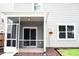 Cozy screened-in porch with exterior view of home at 9694 Roseberry St, Ladson, SC 29456