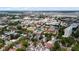 A bird's eye view showcases the property's placement near Charleston's historic charm and scenic waterfront at 6 Kirkland Ln, Charleston, SC 29401
