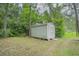 Backyard shed for storing tools and equipment at 1064 Blackbear Dr, Edisto Island, SC 29438