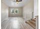 Spacious living room featuring luxury vinyl flooring and natural light at 121 Harrison St, Varnville, SC 29944