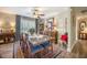Elegant dining room featuring hardwood floors, decorative rug, and stylish accents at 127 Travis Hill Rd, Moncks Corner, SC 29461