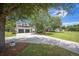 Charming two-story home with long driveway, mature trees, and well-manicured lawn at 127 Travis Hill Rd, Moncks Corner, SC 29461