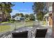 Inviting deck with a view of the canal and surrounding homes with boats docked at 1280 Waterfront Dr, Mount Pleasant, SC 29464