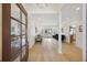 Bright living room with hardwood floors, white columns and lots of natural light at 1280 Waterfront Dr, Mount Pleasant, SC 29464