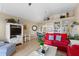 Open concept living space featuring bright decor and views into the kitchen at 1376 Pelican Watch Villas, Seabrook Island, SC 29455