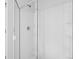 Bathroom highlighting a glass shower enclosure, offering a modern and open feel at 191 E Pinckney St, Summerville, SC 29485