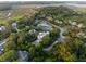An aerial view showcases the community's lush landscaping, waterways, and resort-style amenities at 2213 Rolling Dune Rd, Seabrook Island, SC 29455